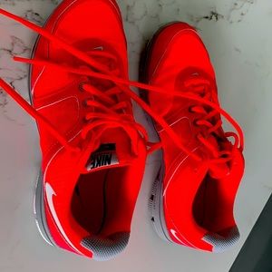 Nike bright pink sneakers